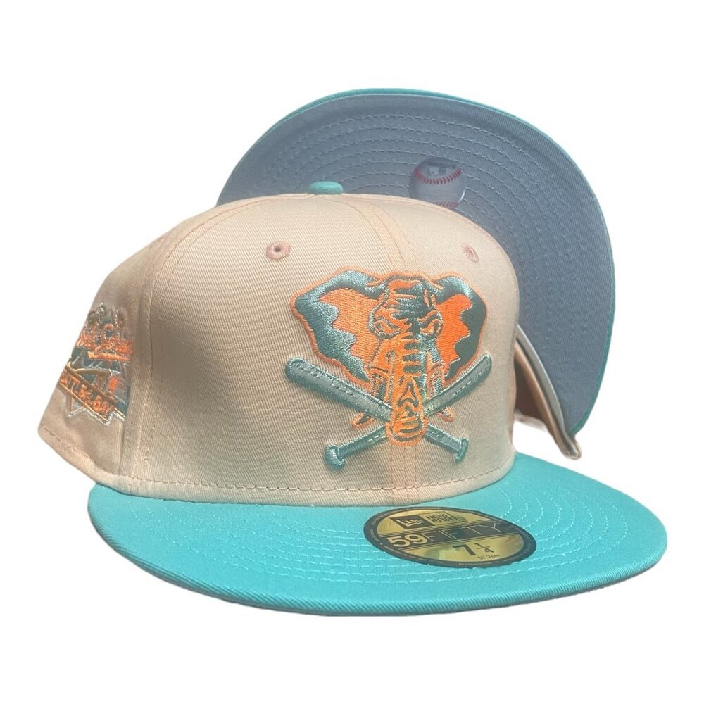 New Era Oakland Athletics  59FIFTY Fitted Hat Cap World Series